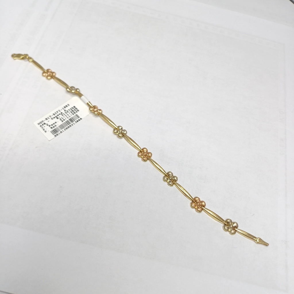 K1 4,60 GRMS 14 K ESPECIFICACIONES COMPLEMENTARIAS PULSERA , ECHURA ESPECIAL (SEMINUEVO)