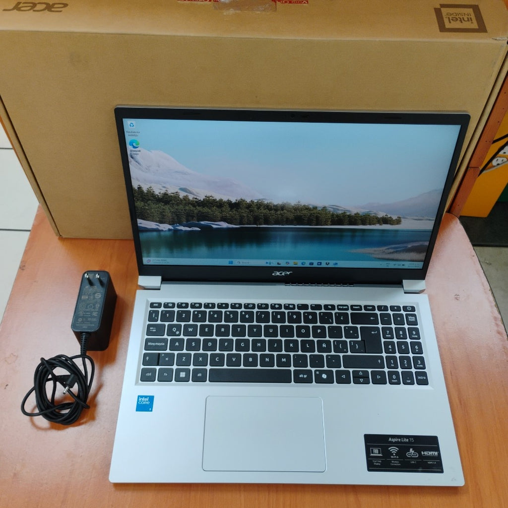 LAPTOP ACER ASPIRE LITE 15 AL15-33P-35KJ (2025) 512 GB SSD 8 GB RAM (SEMINUEVO)
