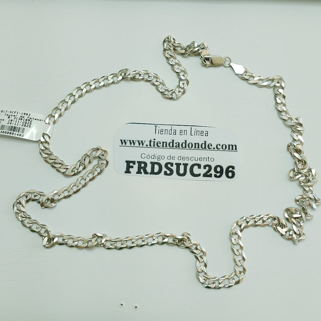 CADENA PLATA 33,00 GRMS (SEMINUEVO)