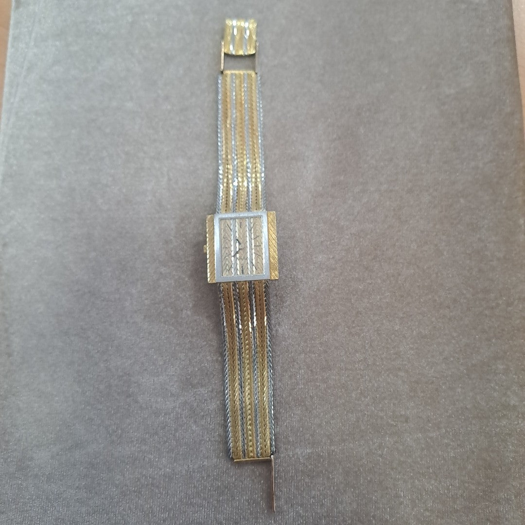 RELOJ CAJA Y PULSO ORO. ORO. 18 K 67.9 GRMS (SEMINUEVO)