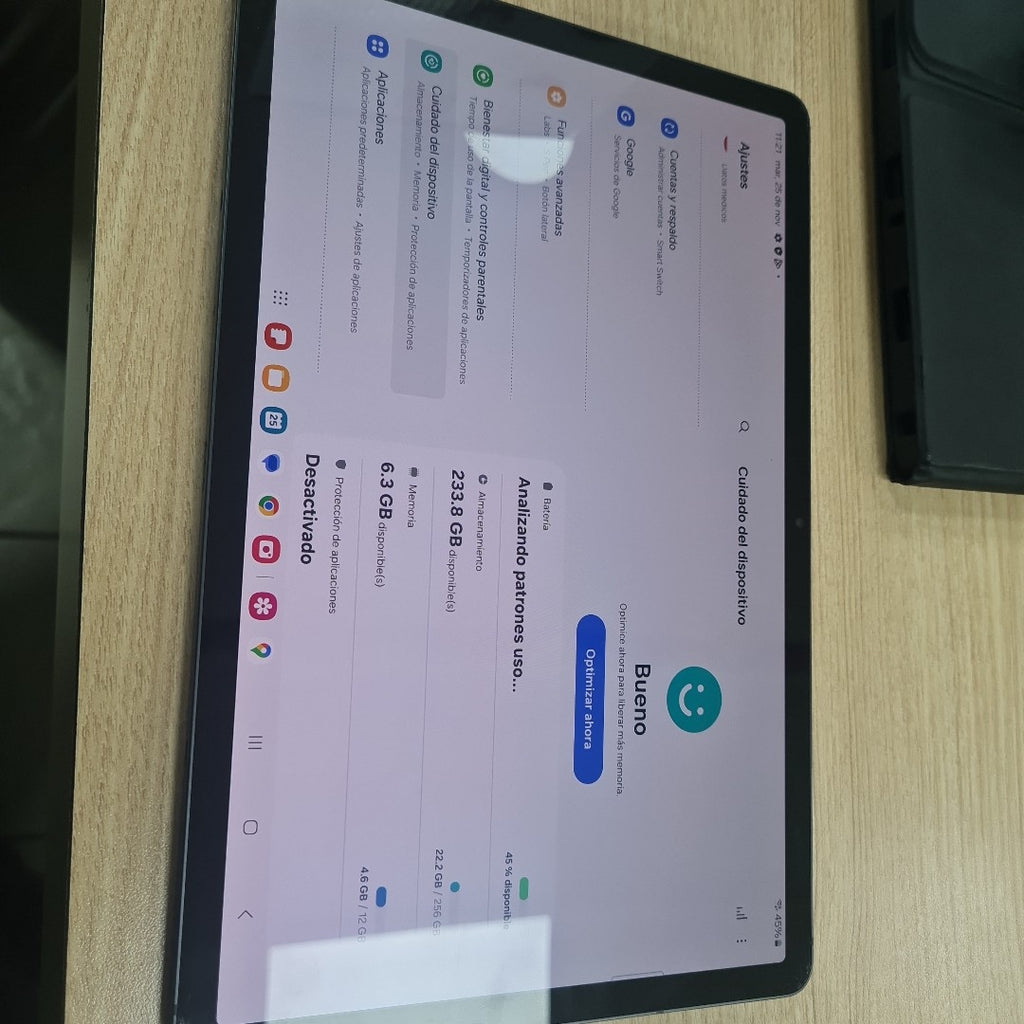 TABLETA SAMSUNG GALAXY TAB S9 SM-X710 (2023) 256 GB 12 GB RAM (SEMINUEVO)