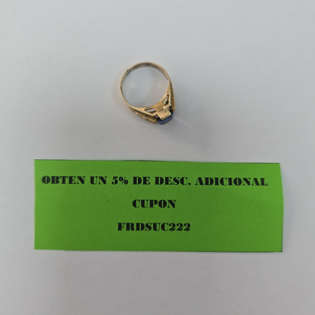 K1 3,10 GRMS 8 K ESPECIFICACIONES COMPLEMENTARIAS ANILLO PIEDRA COLOR (SEMINUEVO)