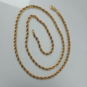 CADENA ORO 14 K 6,40 GRMS (SEMINUEVO)