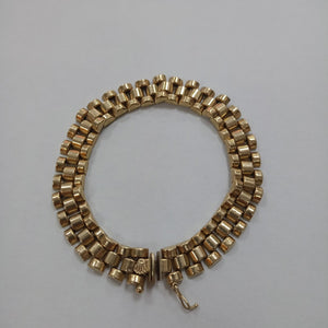 PULSERA. ORO. 14 K 14.1 GRMS (SEMINUEVO)