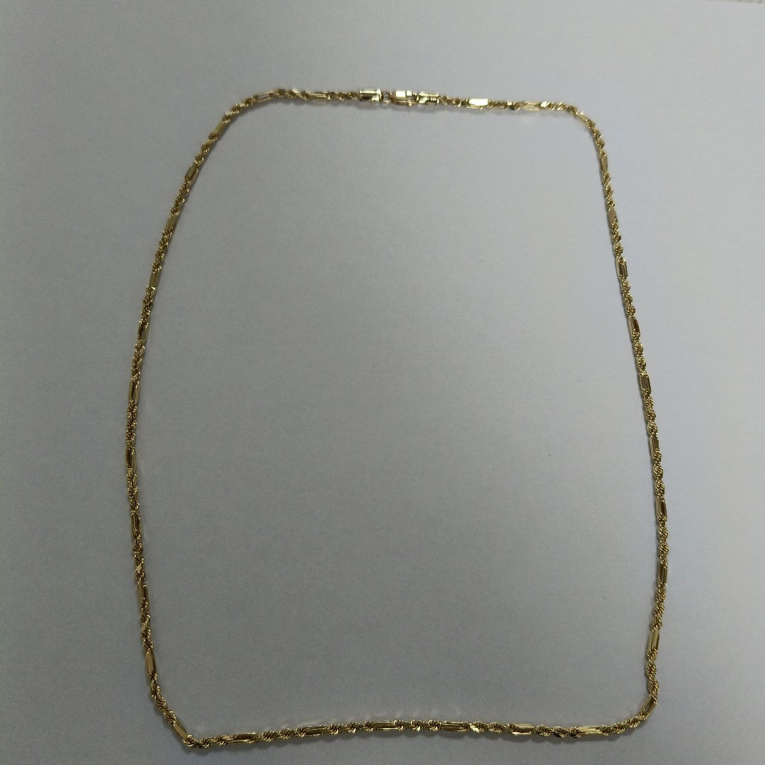 CADENA. ORO. 14 K 4.3 GRMS (SEMINUEVO)