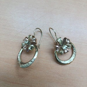 ARETES PAR. ORO. 10 K 2.8 GRMS (SEMINUEVO)