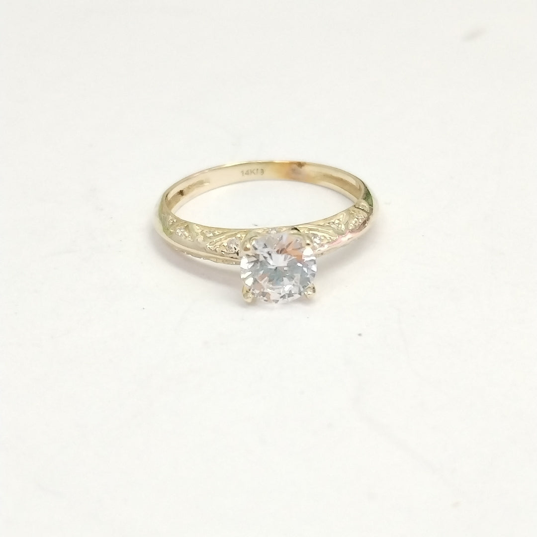 ANILLITO. ORO. 14 K 2.2 GRMS (SEMINUEVO)