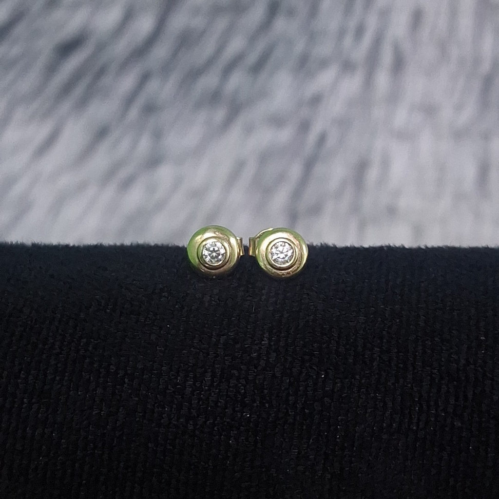 BROQUELES ORO 14K 1.2 (NUEVO)