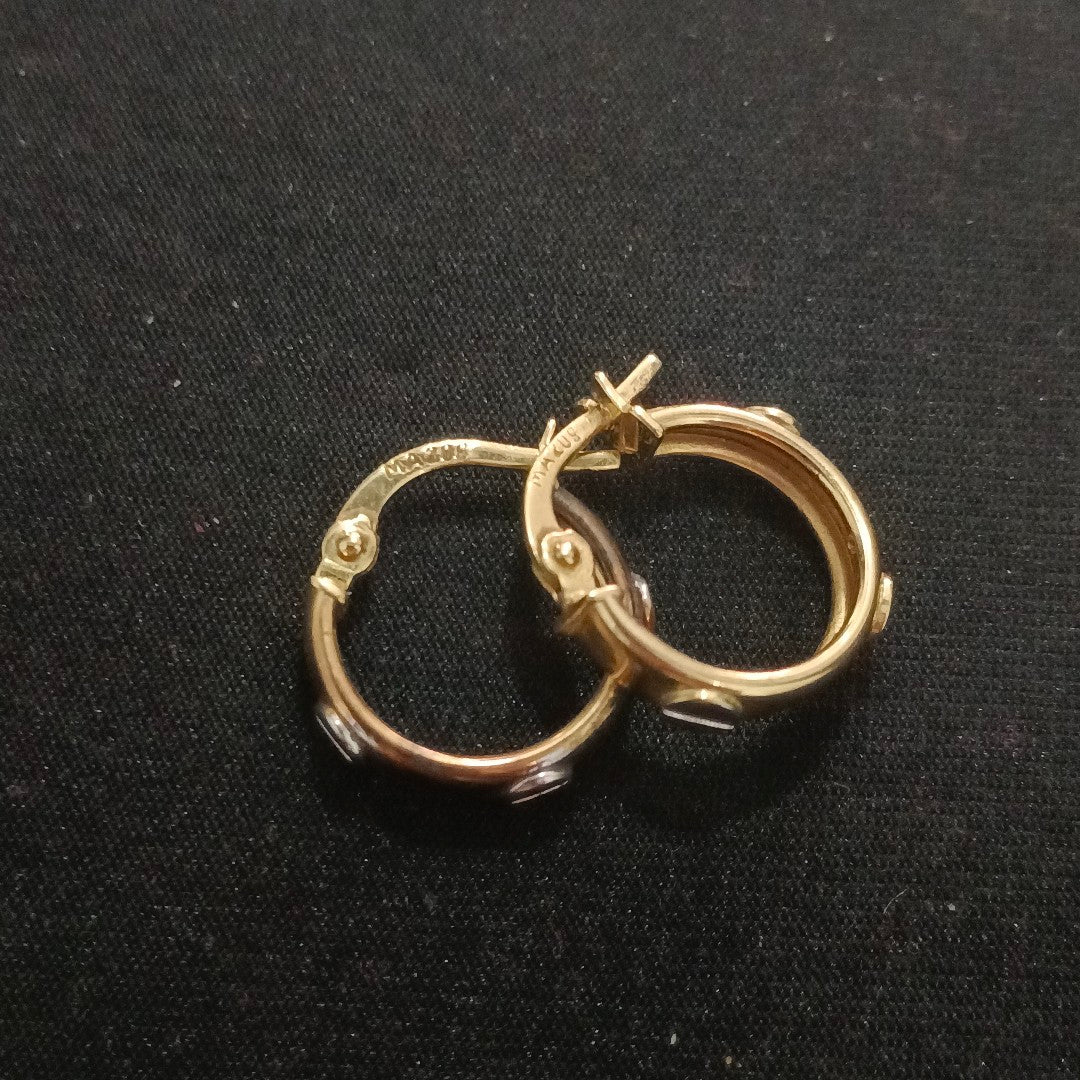 ARRACADAS PAR. ORO. 14 K 1.8 GRMS (SEMINUEVO)