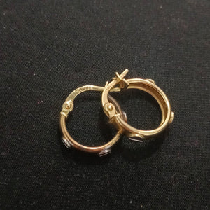 ARRACADAS PAR. ORO. 14 K 1.8 GRMS (SEMINUEVO)