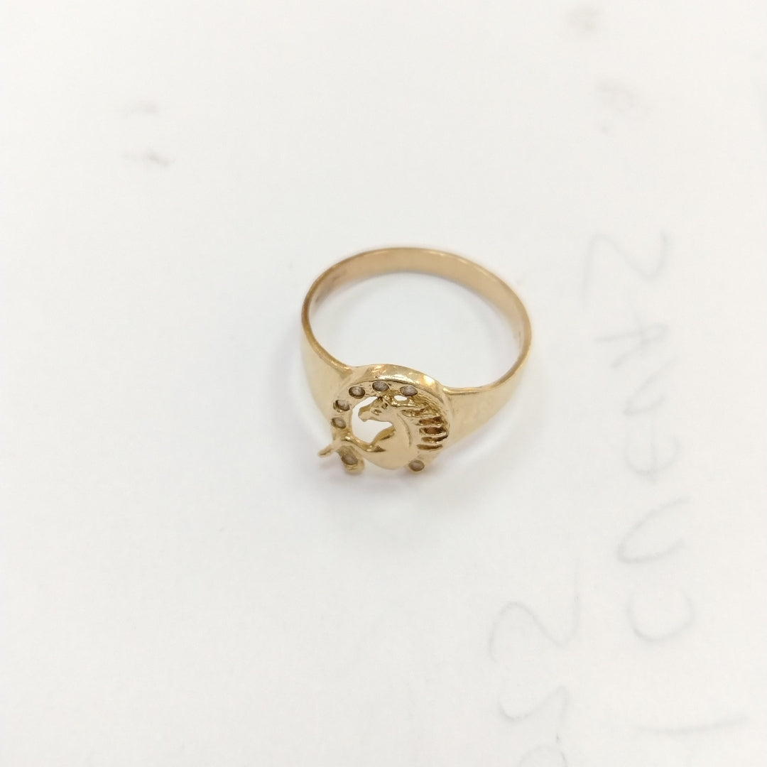 ANILLITO. ORO. 10 K 2.3 GRMS (SEMINUEVO)