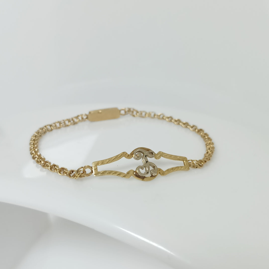 ESCLAVA ORO 14 K 4,90 GRMS (SEMINUEVO)