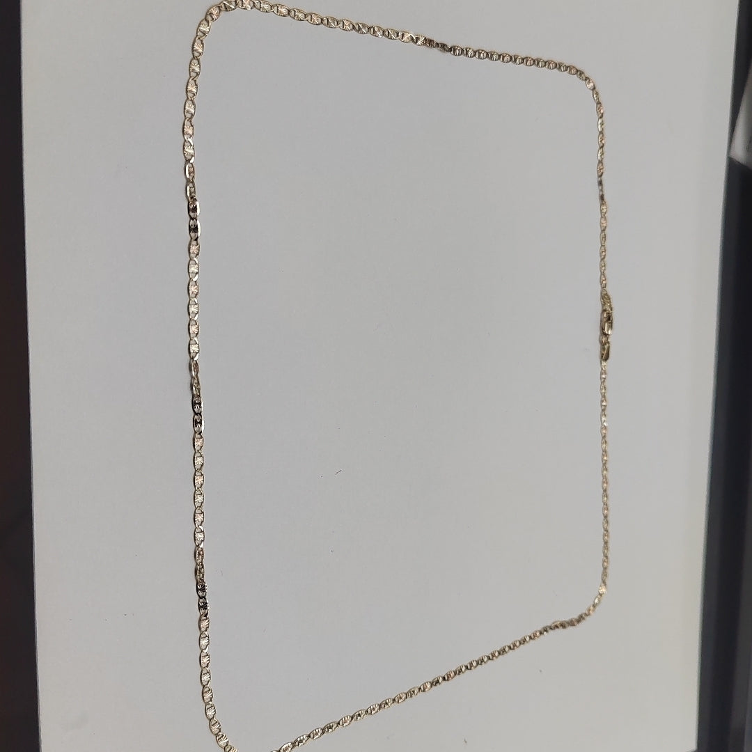 CADENA TEJIDO MARINERO 3.61GR 55 CM (NUEVO)