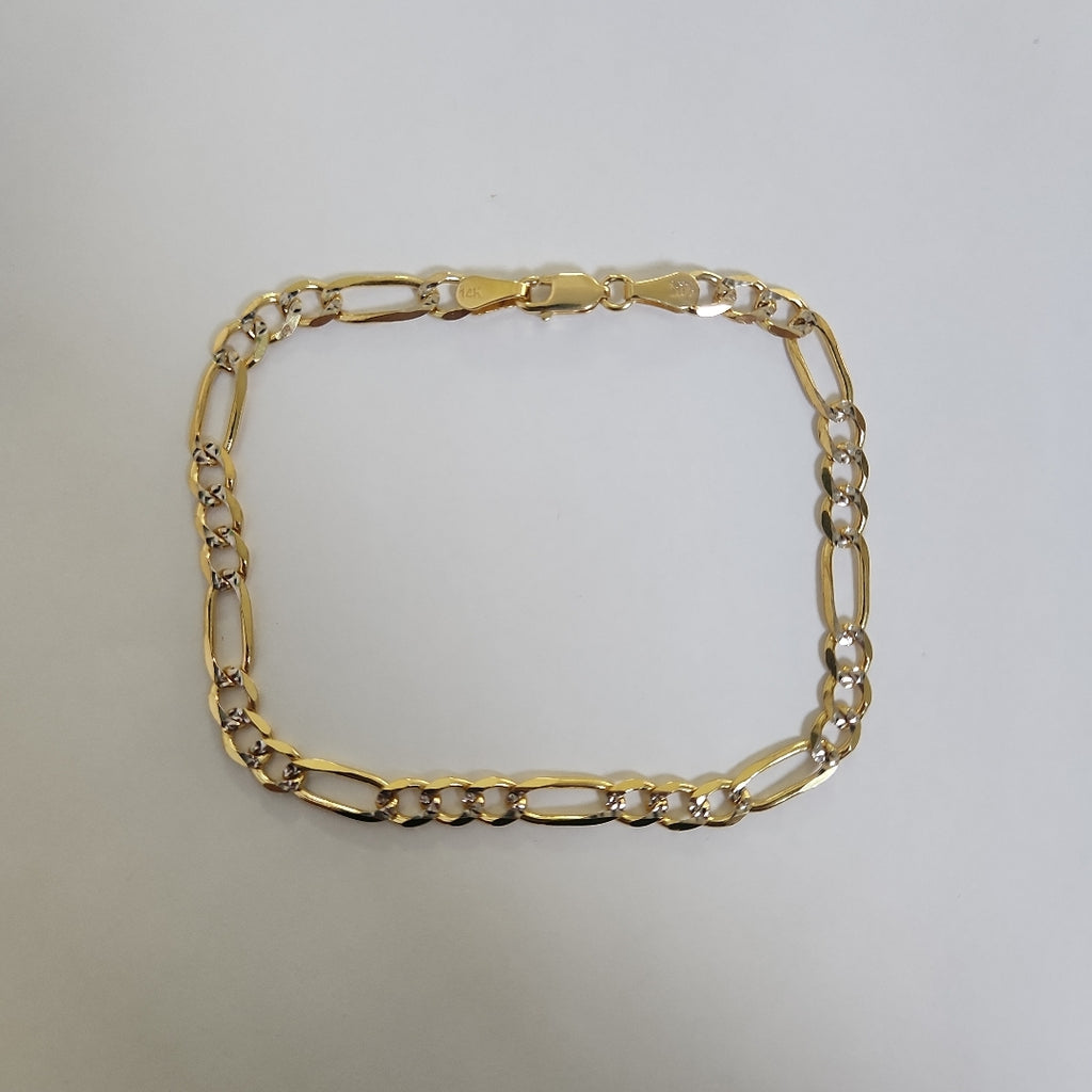 PULSERA 3 X 1 DIAMANTADA 6.6GR 21 CM (NUEVO)