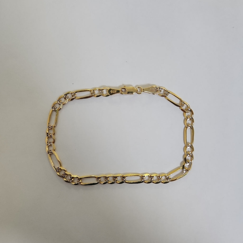 PULSERA 3 X 1 DIAMANTADA 6.7GR 21 CM (NUEVO)