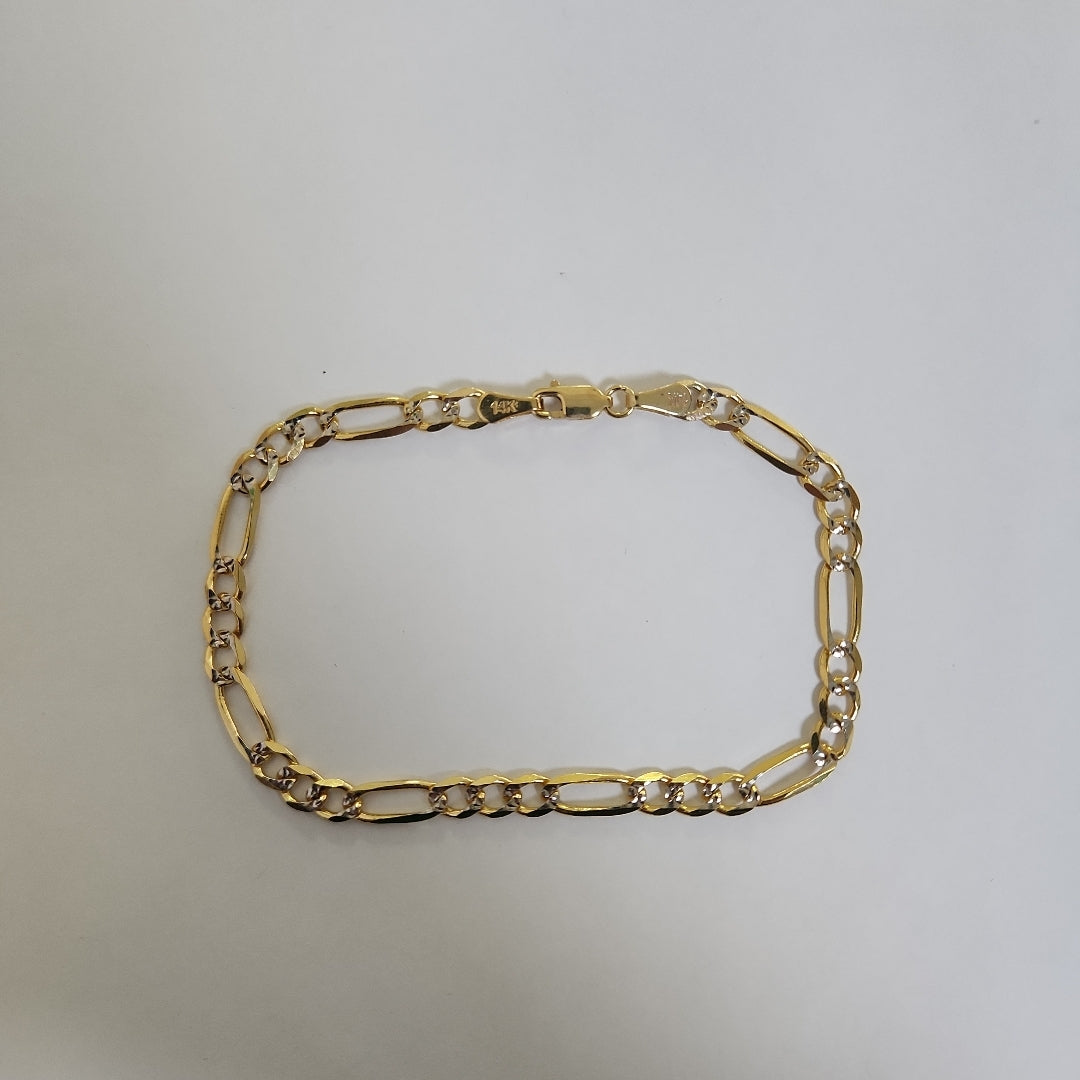 PULSERA 3 X 1 DIAMANTADA 6.7GR 21 CM (NUEVO)