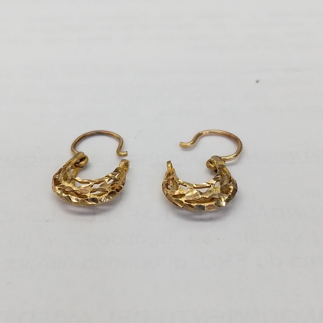 ARRACADAS PAR. ORO. 10 K 1.1 GRMS (SEMINUEVO)