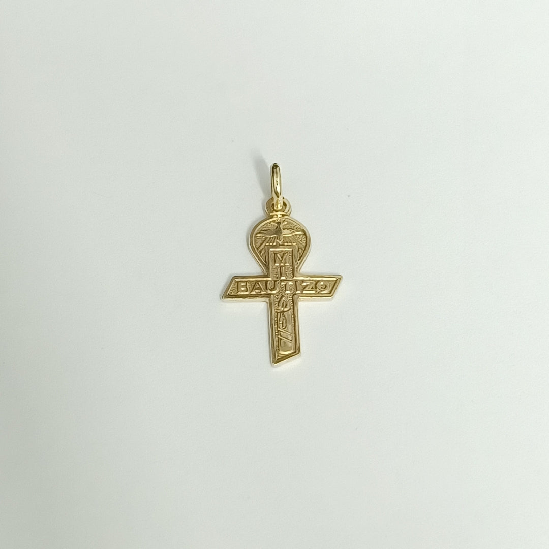 10099REL00000B1271 FRD26 CRUZ DE MI BAUTIZO ORO 14K 1.3GRS (NUEVO)