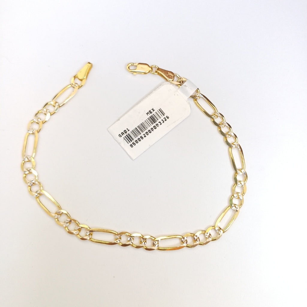 PULSERA 3 X 1 DIAMANTADA 6.6GR 21 CM (NUEVO)