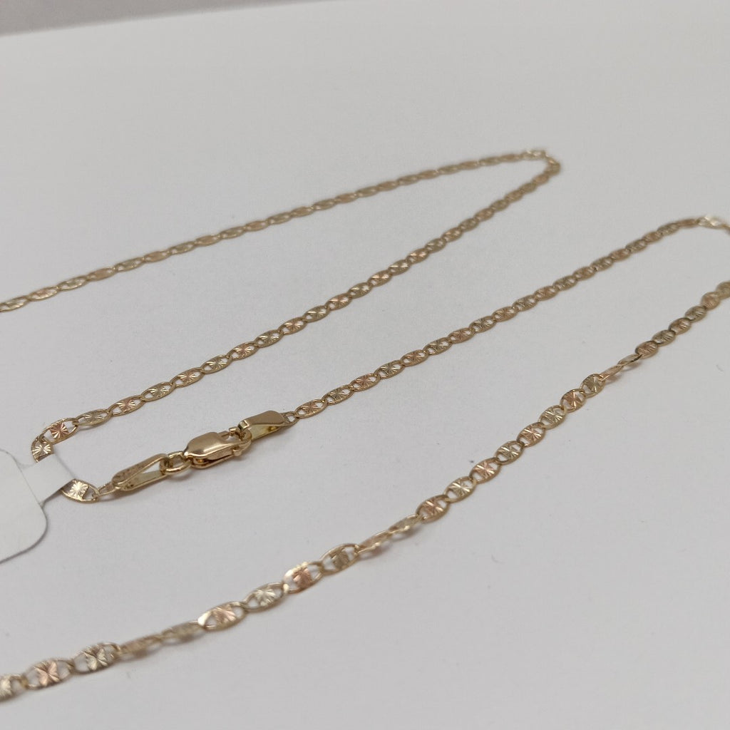 CADENA TEJIDO MARINERO 3.61GR 55 CM (NUEVO)