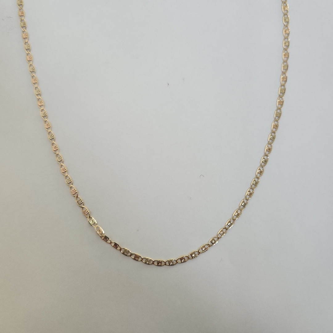 CADENA TEJIDO MARINERO 3.61GR 55 CM (NUEVO)