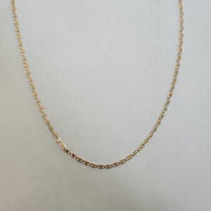 CADENA TEJIDO MARINERO 3.61GR 55 CM (NUEVO)