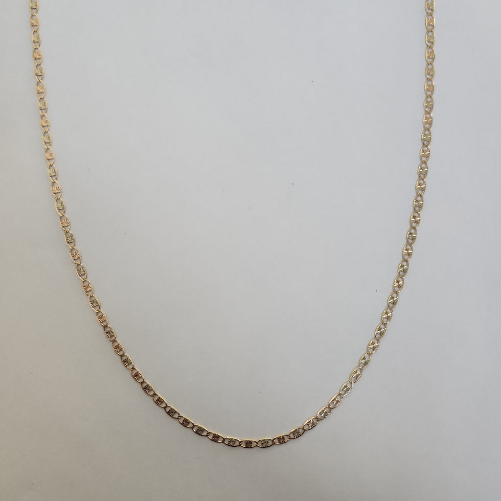 CADENA TEJIDO MARINERO 3.61GR 55 CM (NUEVO)