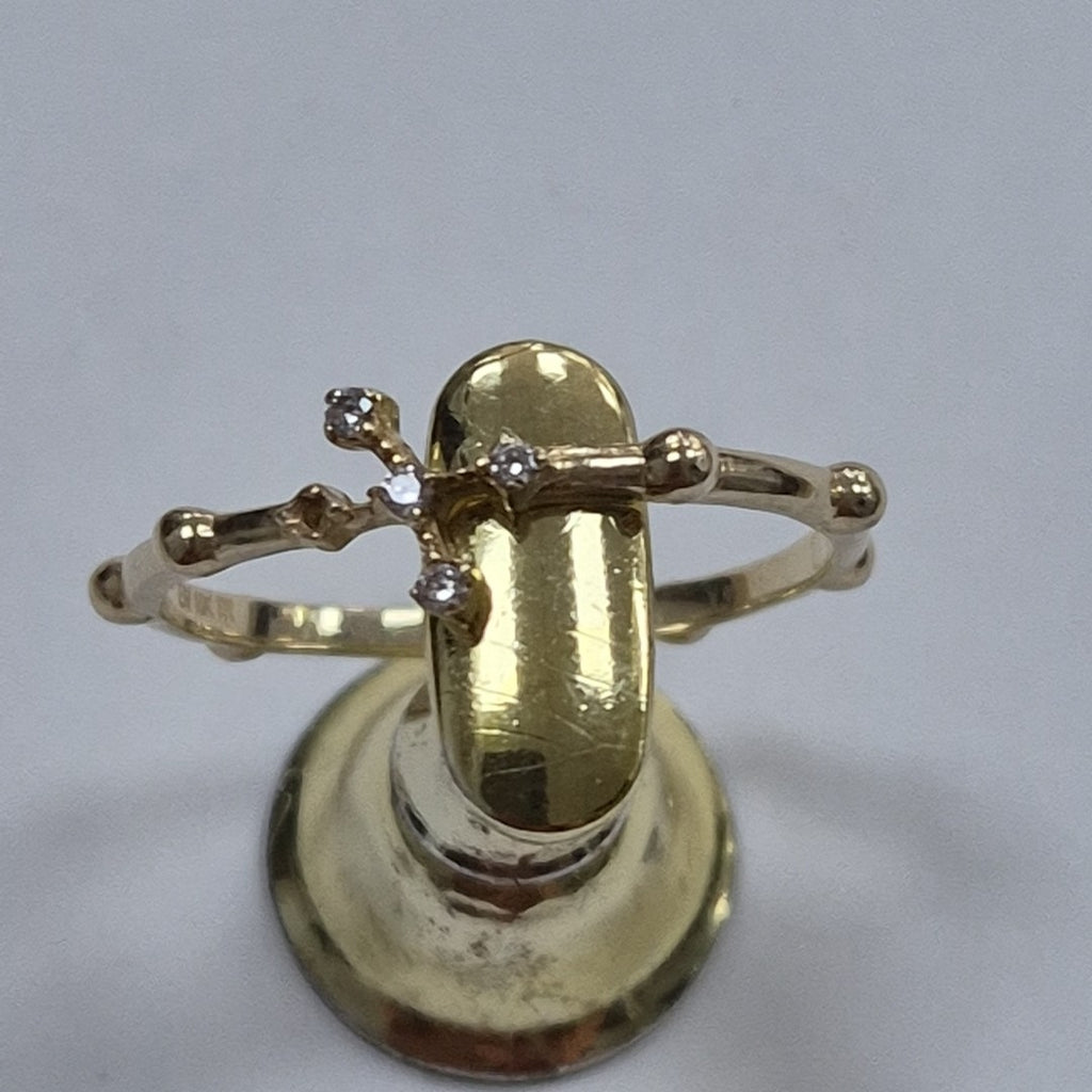 ANILLITO. ORO. 10 K 1.3 GRMS (SEMINUEVO)