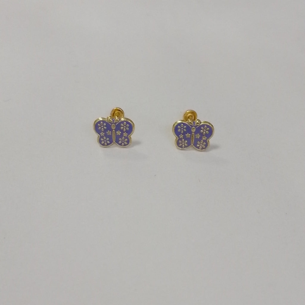 BROQUELES ORO 10K 1 (NUEVO)