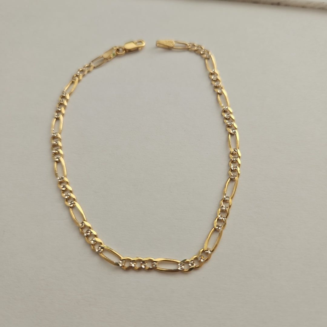 PULSERA 3 X 1 DIAMANTADA 3.3GR 18 CM (NUEVO)