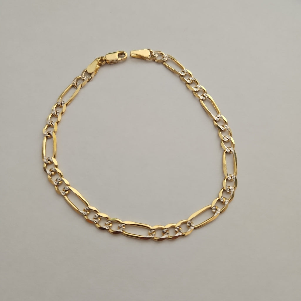 PULSERA 3 X 1 DIAMANTADA 6.6GR 21 CM (NUEVO)