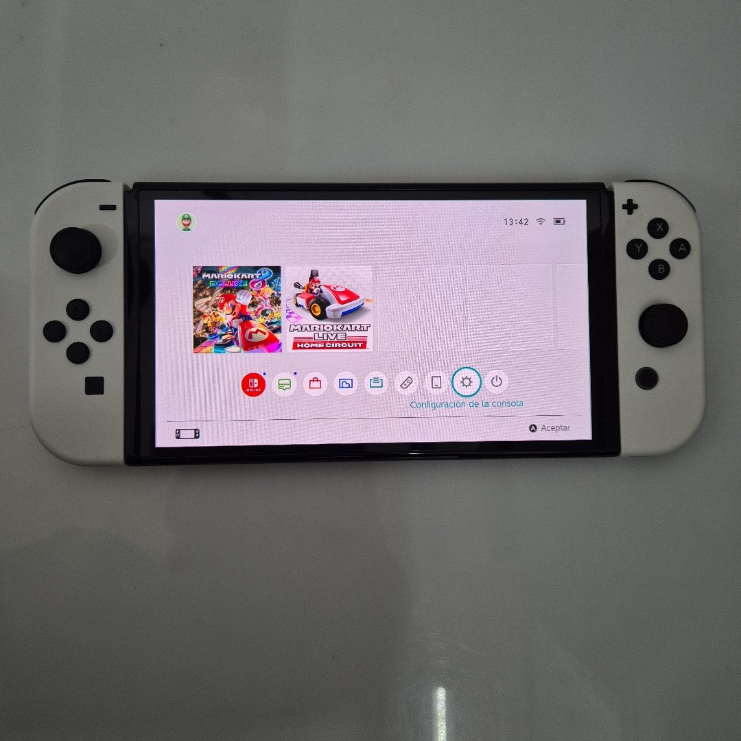 CONSOLA DE VIDEOJUEGO NINTENDO SWITCH OLED 64 GB (SEMINUEVO)