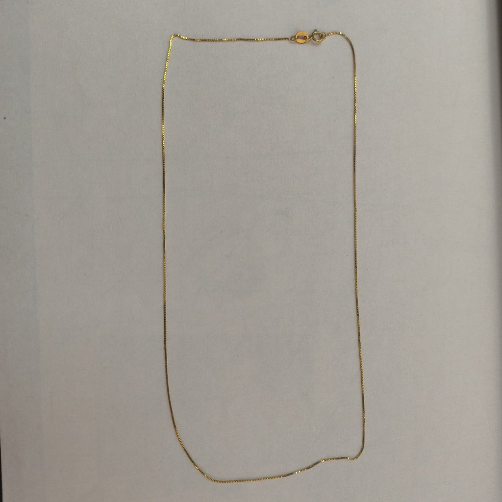 CADENA. ORO. 14 K 1.1 GRMS (SEMINUEVO)