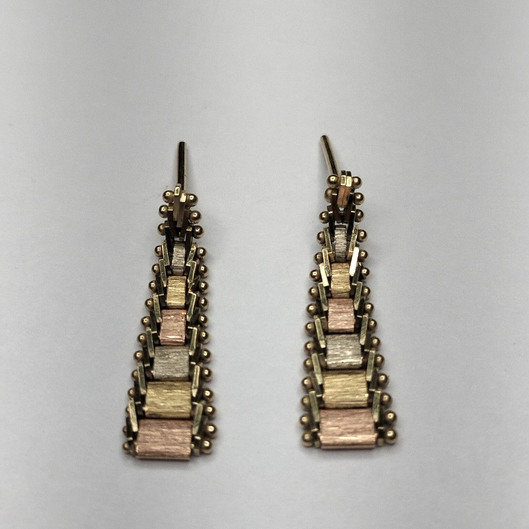 ARETES PAR. ORO. 14 K 2.4 GRMS (SEMINUEVO)