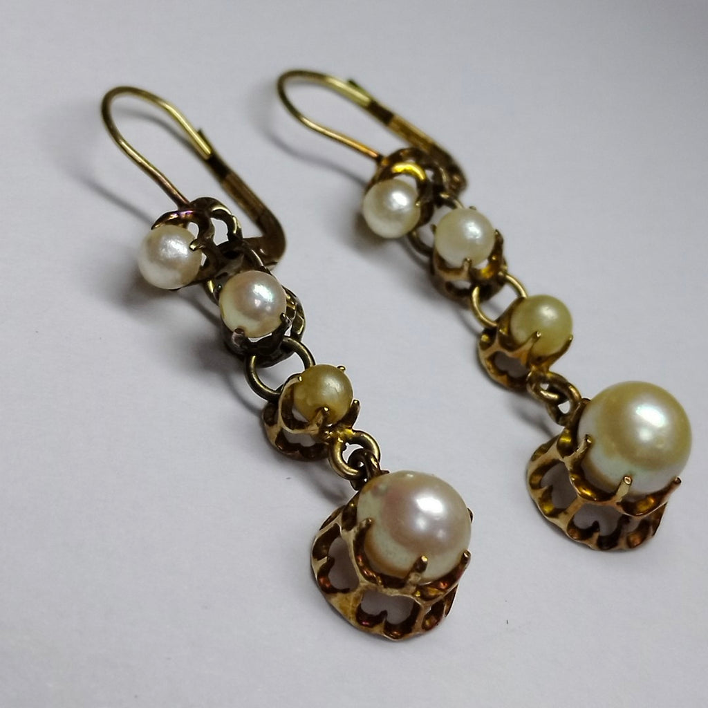 ARETES PAR. ORO. 10 K 4.1 GRMS (SEMINUEVO)