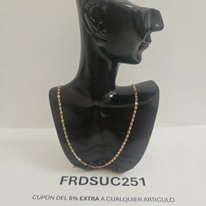CADENA. ORO. 14 K 1.6 GRMS (SEMINUEVO)