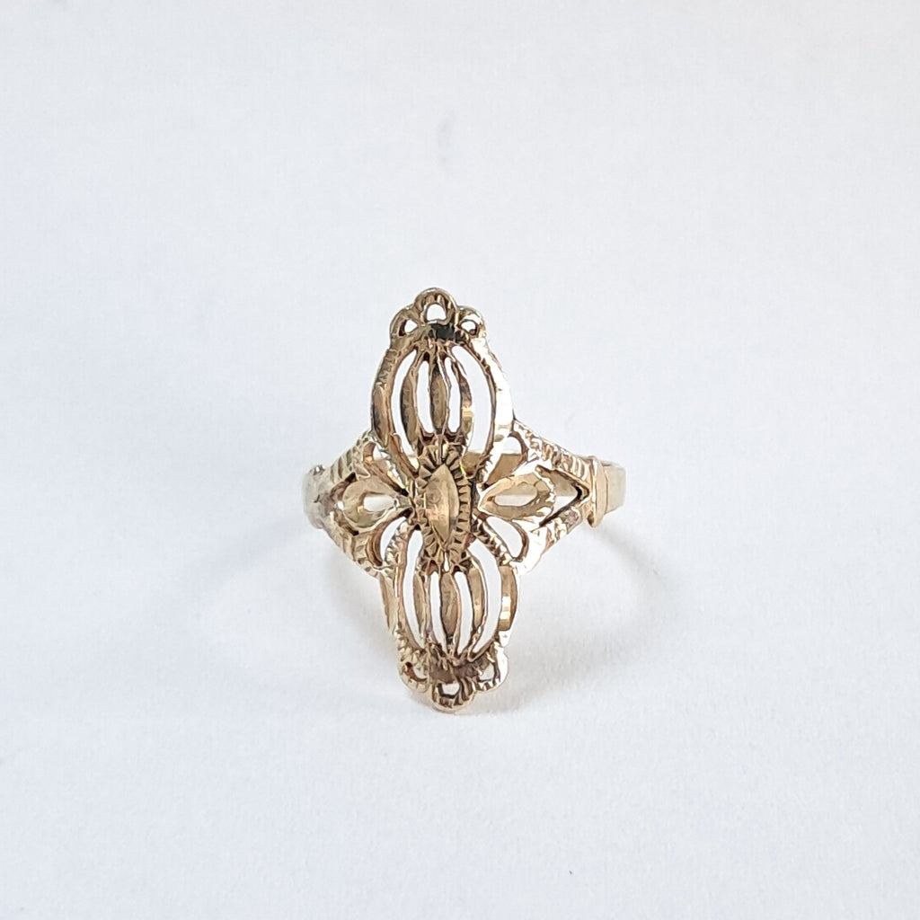 ANILLITO. ORO. 10 K 2.4 GRMS (SEMINUEVO)