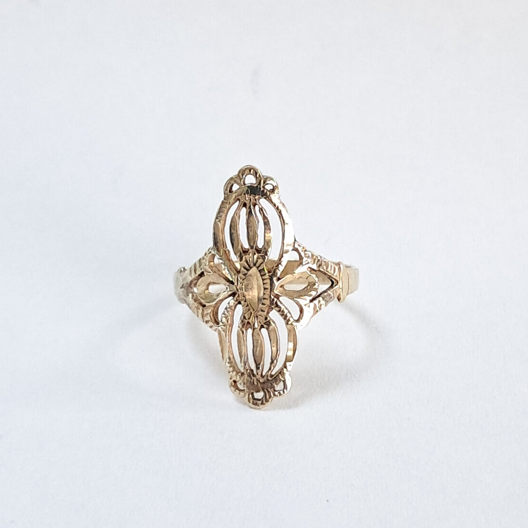 ANILLITO. ORO. 10 K 2.4 GRMS (SEMINUEVO)