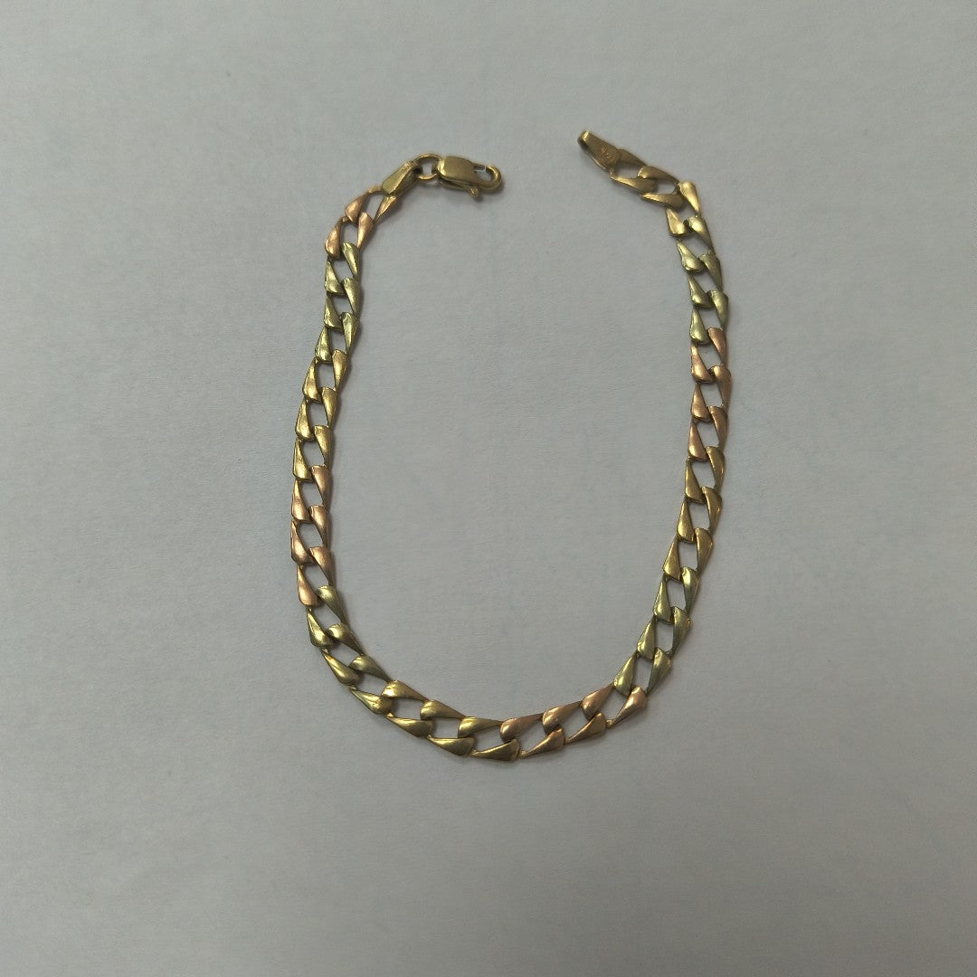 PULSERA. ORO. 14 K 4.7 GRMS (SEMINUEVO)