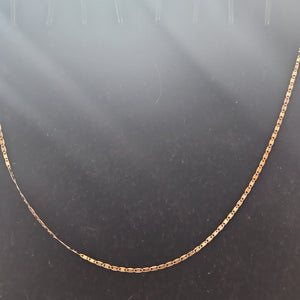 CADENA TEJIDO MARINERO 1.91GR 55 CM (NUEVO)