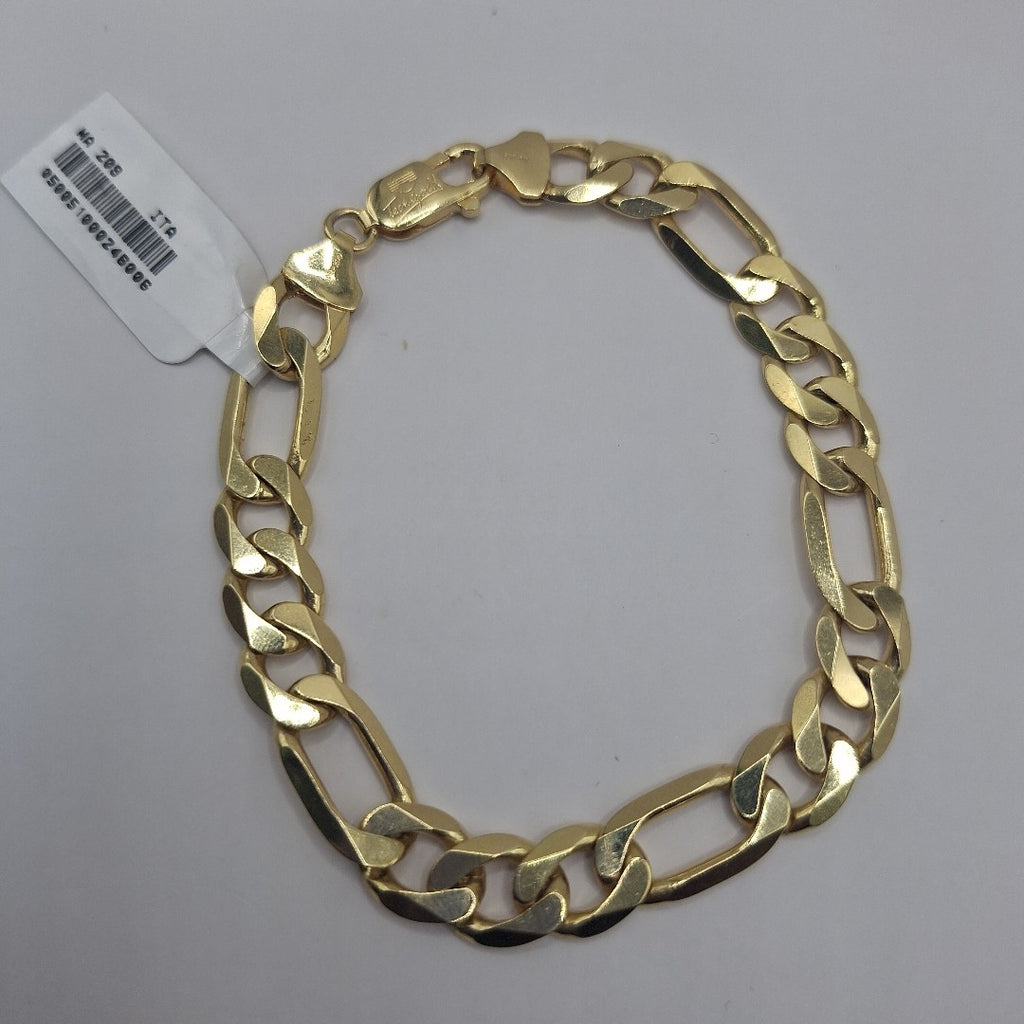 PULSERAS CABALLERO CARTIER 3 1 AMARILLA ORO 14K 24.9 (NUEVO)