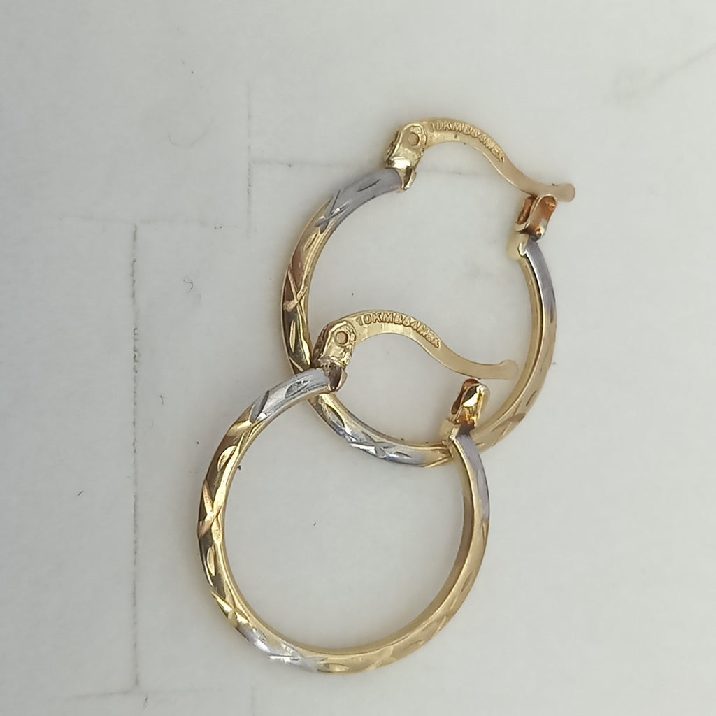 ARETES PAR ORO 10 K 1,70 GRMS (SEMINUEVO)