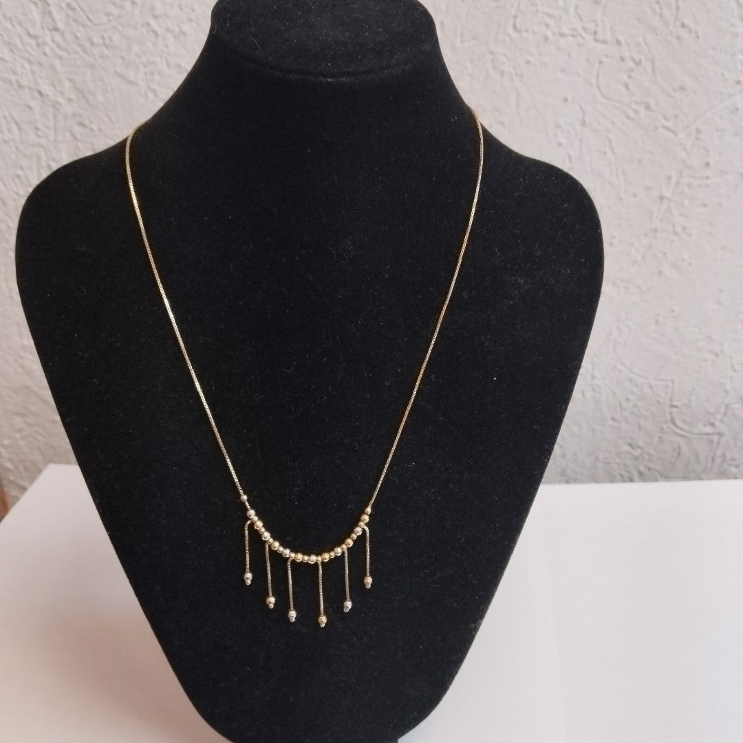 GARGANTILLA. ORO. 14 K 4.5 GRMS (SEMINUEVO)