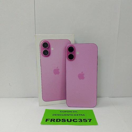 CELULAR APPLE IPHONE 16 PLUS A3289 (2024) 256 GB 8 GB RAM (SEMINUEVO)