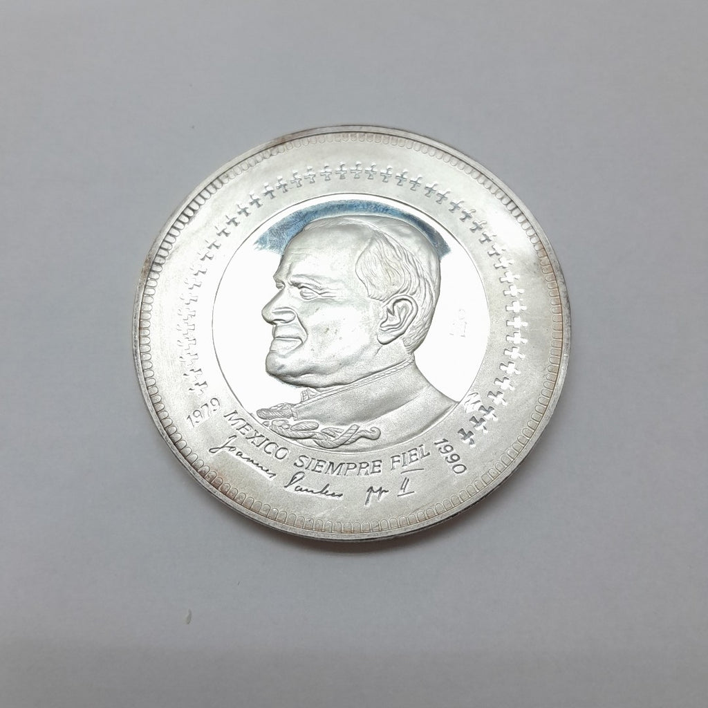 K1 154,90 GRMS PLATA .999 IDENTIFICACIÓN MEDALLA CONMEMORATIVA ONZAS CRED. S (SEMINUEVO)