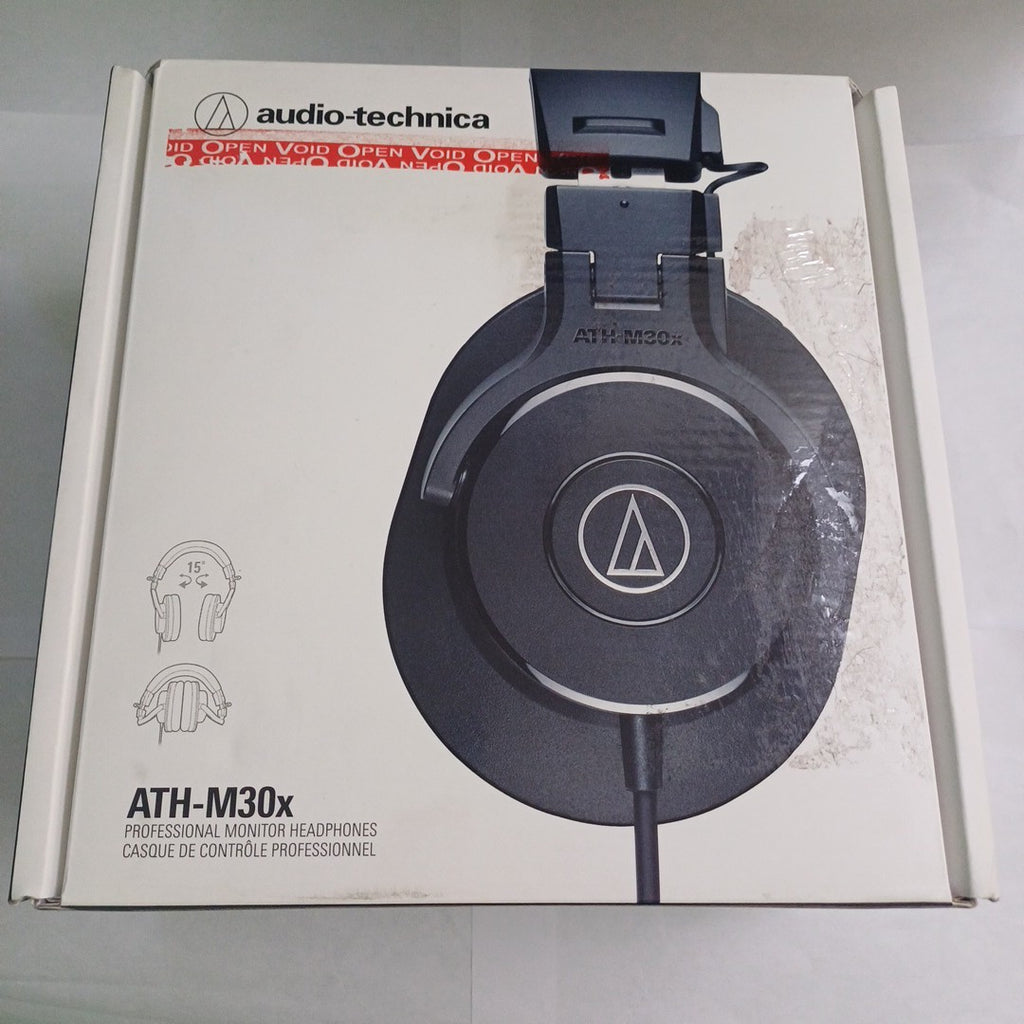 AUDIFONOS AUDIO-TECHNICA ATH-M30X ALAMBRICO OVER EAR (SEMINUEVO)