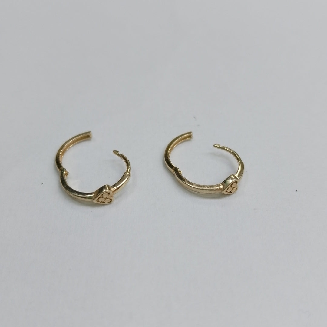 BROQUELES ORO 14K 1.3 (NUEVO)