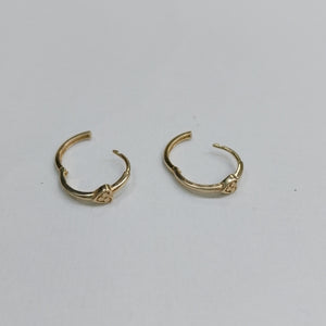 BROQUELES ORO 14K 1.3 (NUEVO)