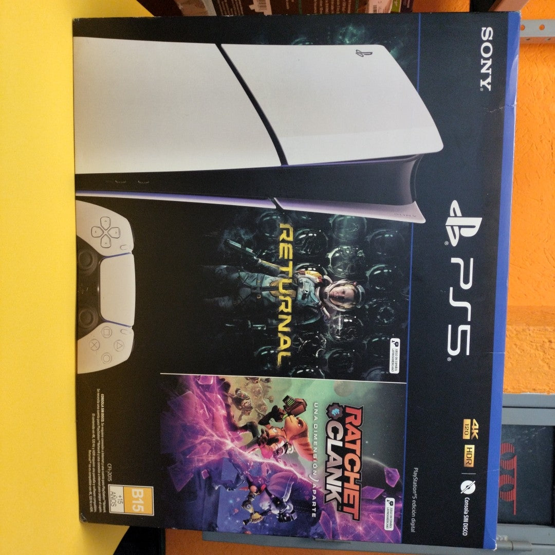 CONSOLA DE VIDEOJUEGO SONY PS5 DIGITAL 825 SSD (SEMINUEVO)