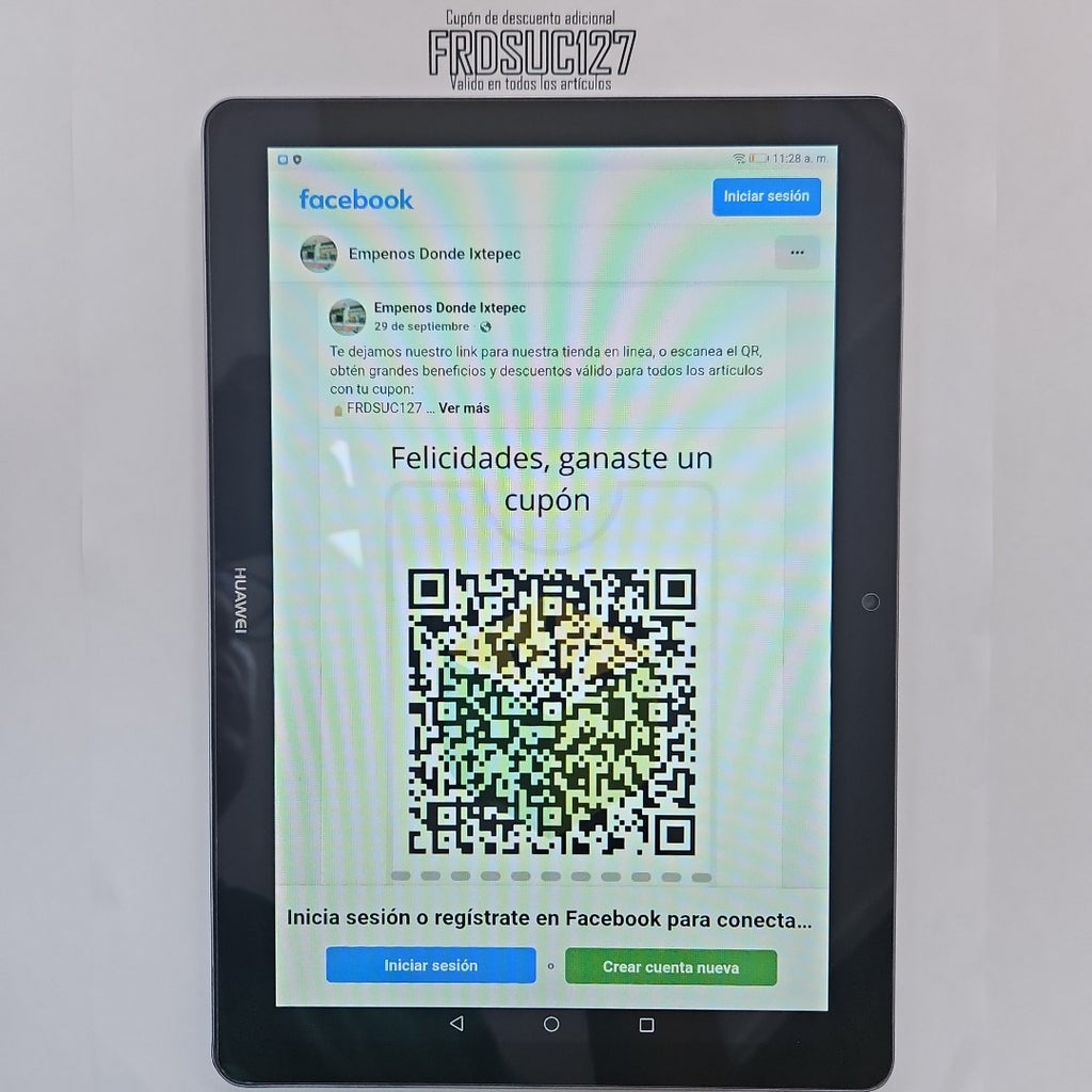 TABLETA HUAWEI MEDIAPAD T3 10 AGS-W09 32 GB 3 GB RAM (SEMINUEVO)